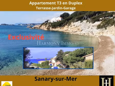 vente appartement 3 pièces 49.29 m² à sanary-sur-mer (83110)  399 000 €