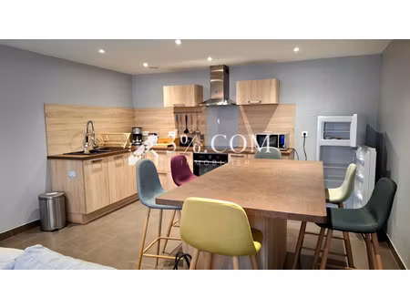 cayeux sur mer : a 300 m de la plage : studio meuble 45 m².