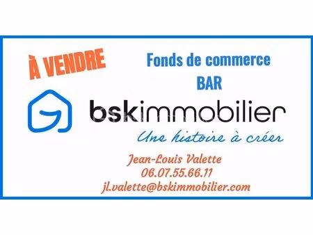 fond de commerce emplacement idéal ( bar  brasserie  glacier....)