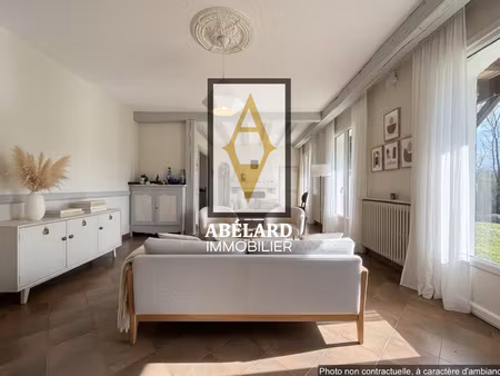 mouzillon bourg - maison 3 chambres + bureau - sous-sol tota