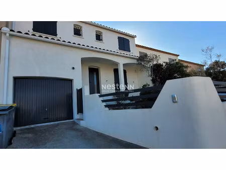 villa 2 faces  meublée  5 pièces  climatisée  avec jardin  garage et terrasses  cabestany 