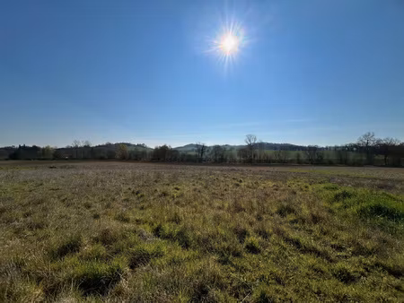 terrain à bâtir  viabilisé et plat  10 minutes accès rocade