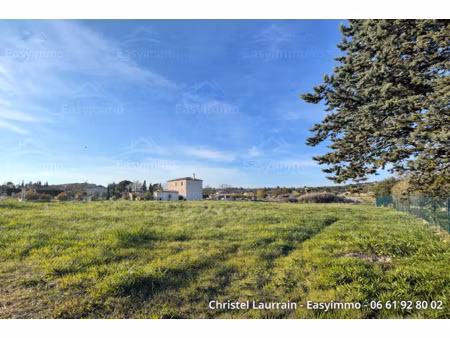 à vendre superbe terrain à régusse (haut-var)