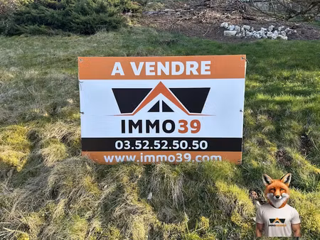 vente terrain à batir 540 m² à fraisans (39700)  36 000 €
