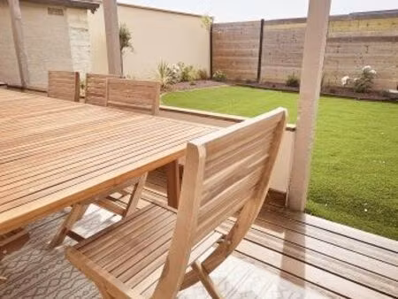 ? maison de ville avec jardin - troarn