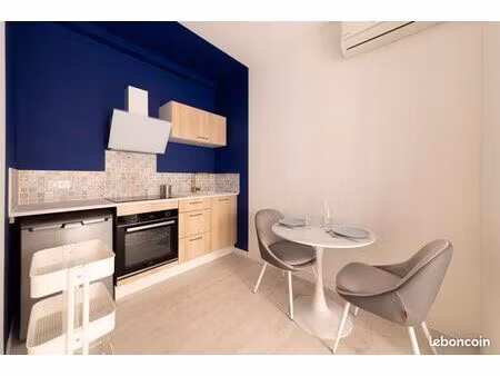 studio rénové meublé - hypercentre de salon