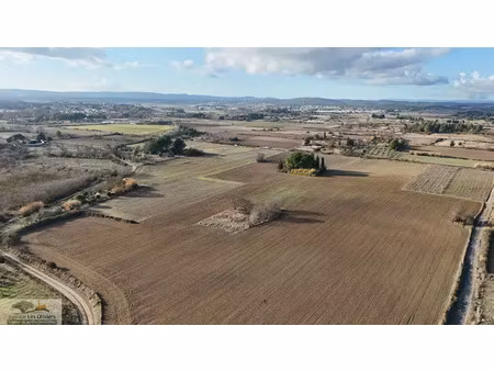 vente terrain 6052 m² à lavérune (34880)  36 260 €