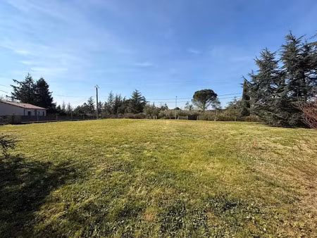 vente terrain 1293 m² à graulhet (81300)  58 000 €