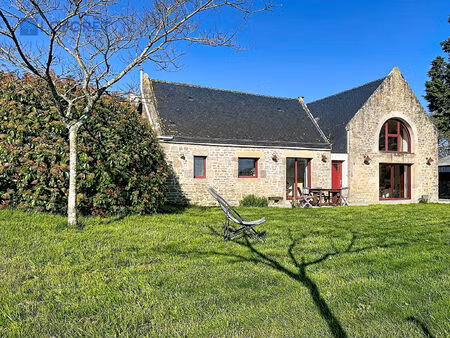 corps de ferme vue ria d'etel et campagne - sainte hélène 7 pièce(s) 220 m2