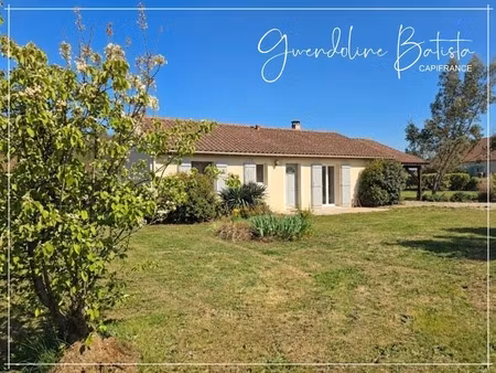 maison plain-pied 98m² - 3 chambres - terrain 1675m² - saint-nexans