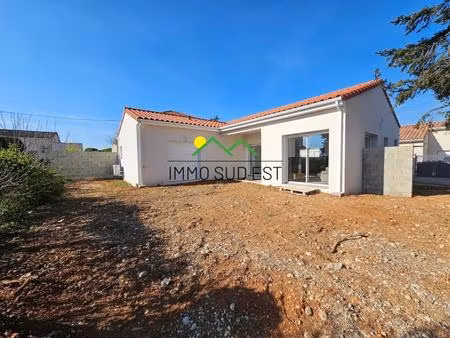 maison 112m² habitables/ 3 chambres/ terrain 317m²