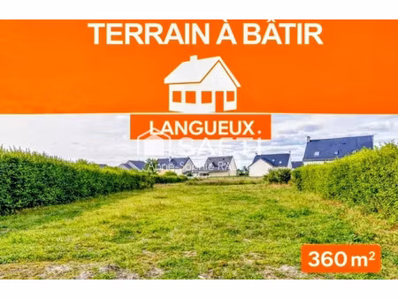 vente terrain 360 m² à langueux (22360)  59 500 €