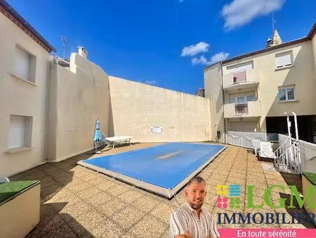 charmant t2 avec terrasse et piscine