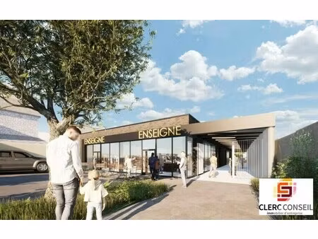 location commerce 293 m²