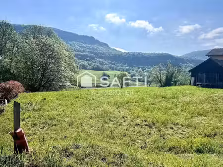 vente terrain à batir 1030 m² à saint-pierre-de-curtille (73310)  119 000 €
