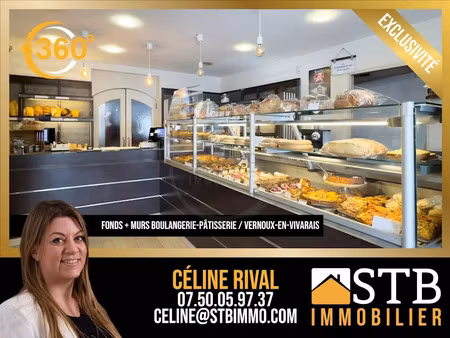 vente locaux professionnels 350 m² à vernoux-en-vivarais (07240)  295 000 €