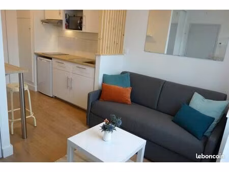 studio neuf meublé equipé centre ville proche gare