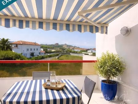 biarritz – milady | terrasse sud – vue océan – plage à pied