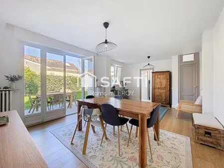 bordeaux caudéran - maison de caractère rénovée avec jardin et garage