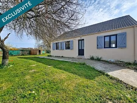 maison 3 chambres de plain-pied avec garage longueville