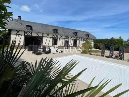 vente maison piscine à vieux-manoir (76750) : à vendre piscine / 155m² vieux-manoir