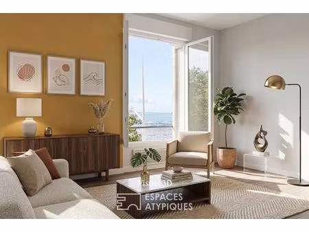 bel appartement face à l'océan