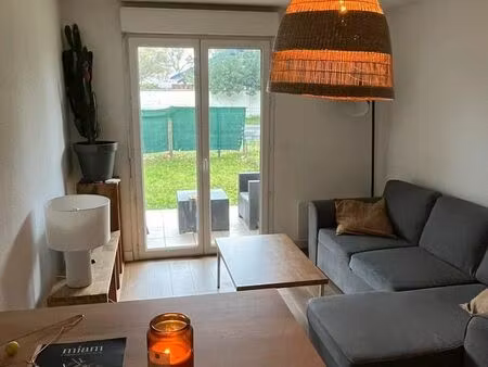 location t2 avec jardin