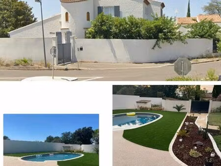 grande maison familiale de 196 m² avec piscine – mas neuf  miramas