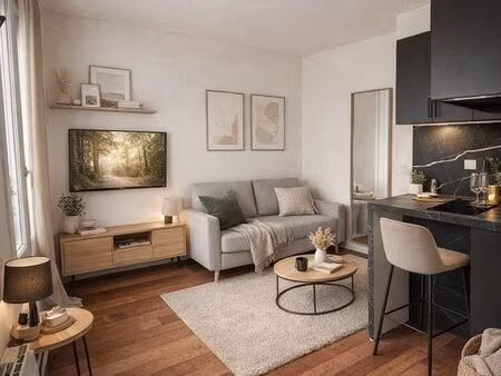 studio 1 pièce 18 m²