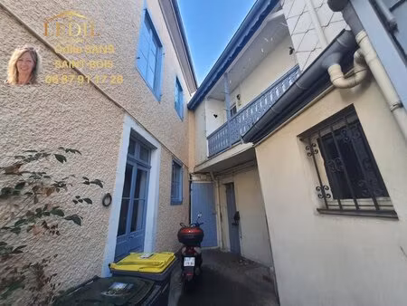 maison jardin + local commercial loués