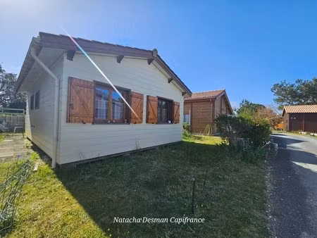 coup de cœur – chalet récent type 2 avec vue exceptionnelle & accès privé plage