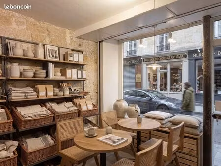 fonds de commerce 39 m² paris