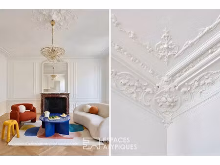 épure haussmannienne avec balcon - marx dormoy