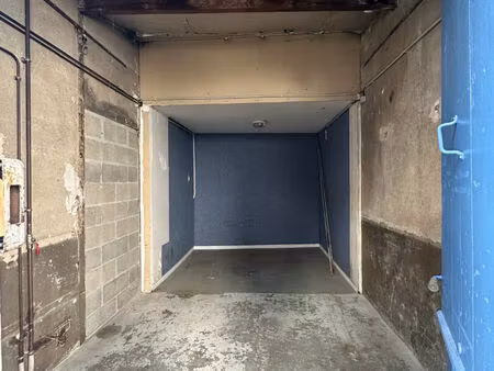 garage fermé  17m²