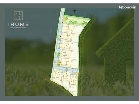 terrain 599 m² la chapelle saint aubin