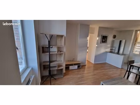 beau meublé t3 entièrement rénové châlette bourg