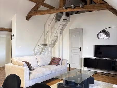 loft 3 5 pieces 78m2 rénové meublé