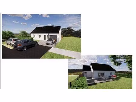 terrain avec maison neuve à vendre