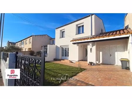 exclusivite - trèbes maison 85m2 - 3 chambres- jardin - garage 169500