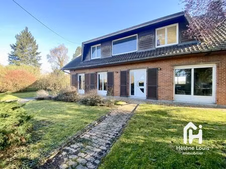 semi-plain-pied - 8 ch - jardin - garage