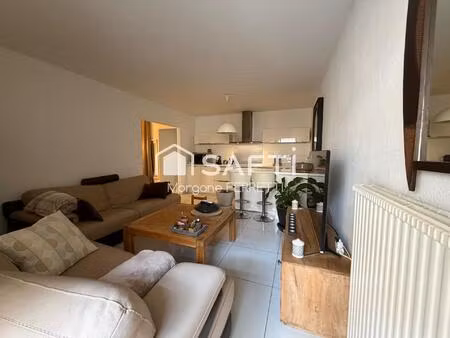 appartement t4 73 m² avec balcon et cave