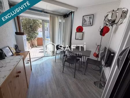 appartement t2 30 m² avec terrasse et place de parking