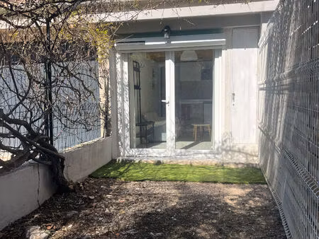 studio neuf avec jardin