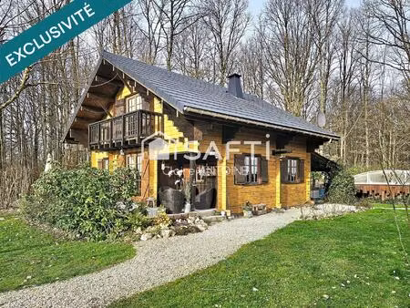 charmant chalet 6 personnes dans domaine privé avec étangs