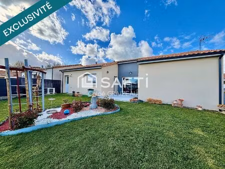 maison de plain-pied  73 m² habitables  garage