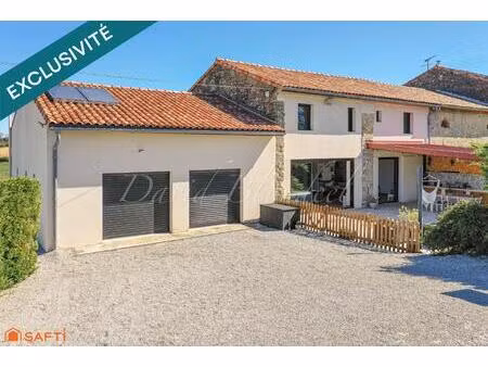 maison 185m2 - 3 chambres - double garage - campagne - le falga