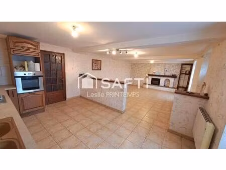 maison 3 chambres 1 bureau et hangar