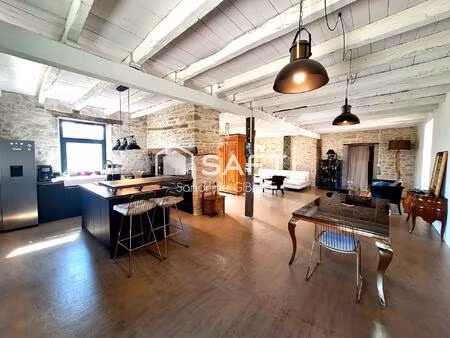 authentique propriété en pierre entièrement rénovée – cadre naturel d’exception avec riviè