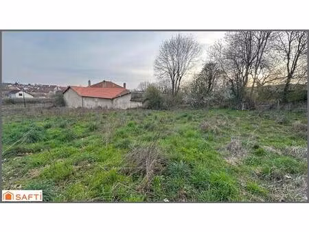 rare sur la commune terrain de 1214m2