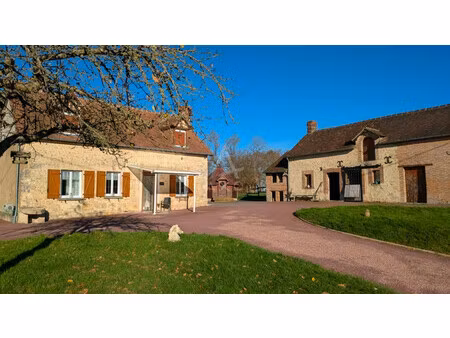 vente corps de ferme saint aubin d'appenai  185m² 6 pièces 316 500€ avec terrasse